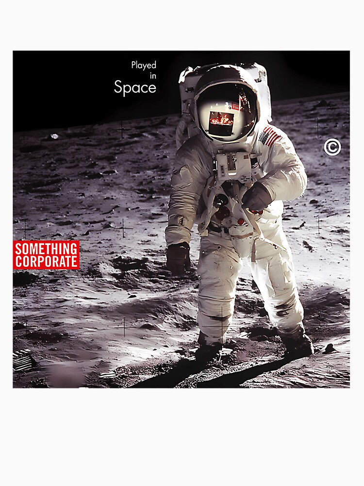 Played In Space Something Corporate by Beard-Man-Tees