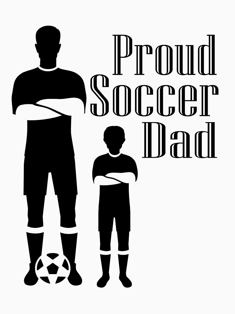Proud Soccer Dad by Yosaporn