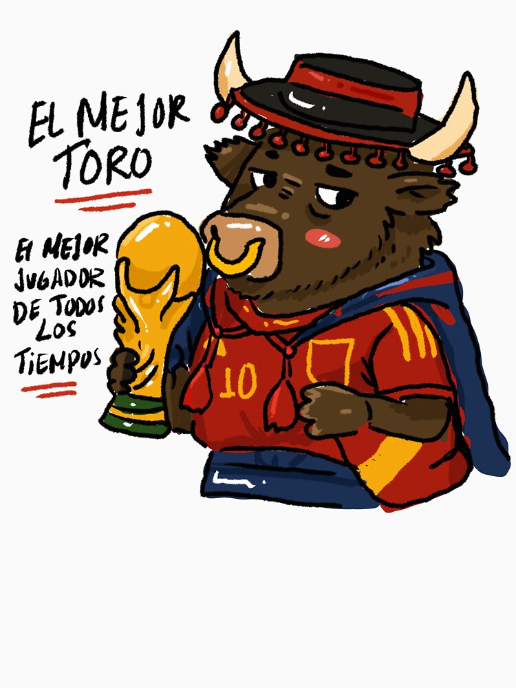 Awkward Animal Hat Club – El Mejor Toro | Spain Football Legend by chupichapa
