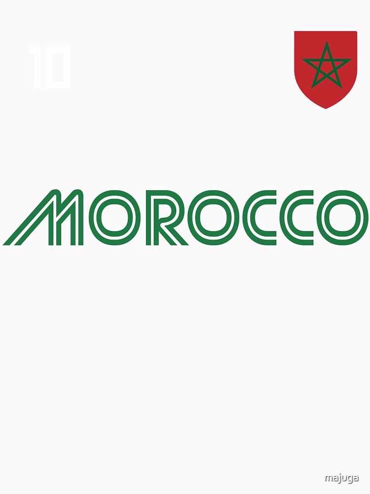 Morocco Soccer Team Moroccan Flag football fan by majuga