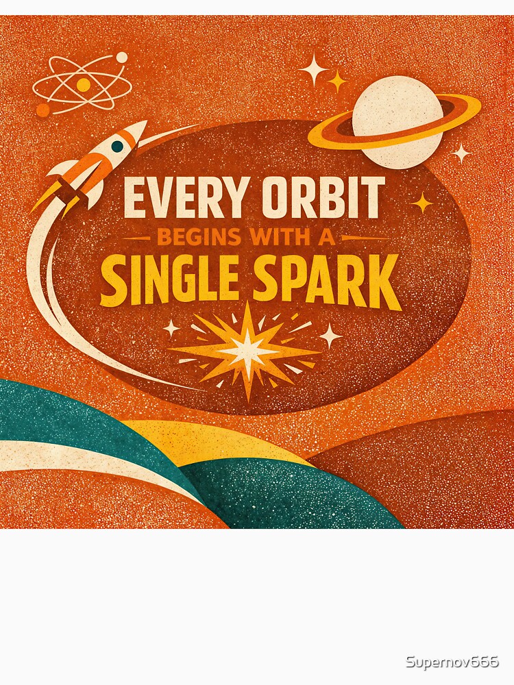 Single Spark – Cosmic Inspiration by ForeverPrintsOK