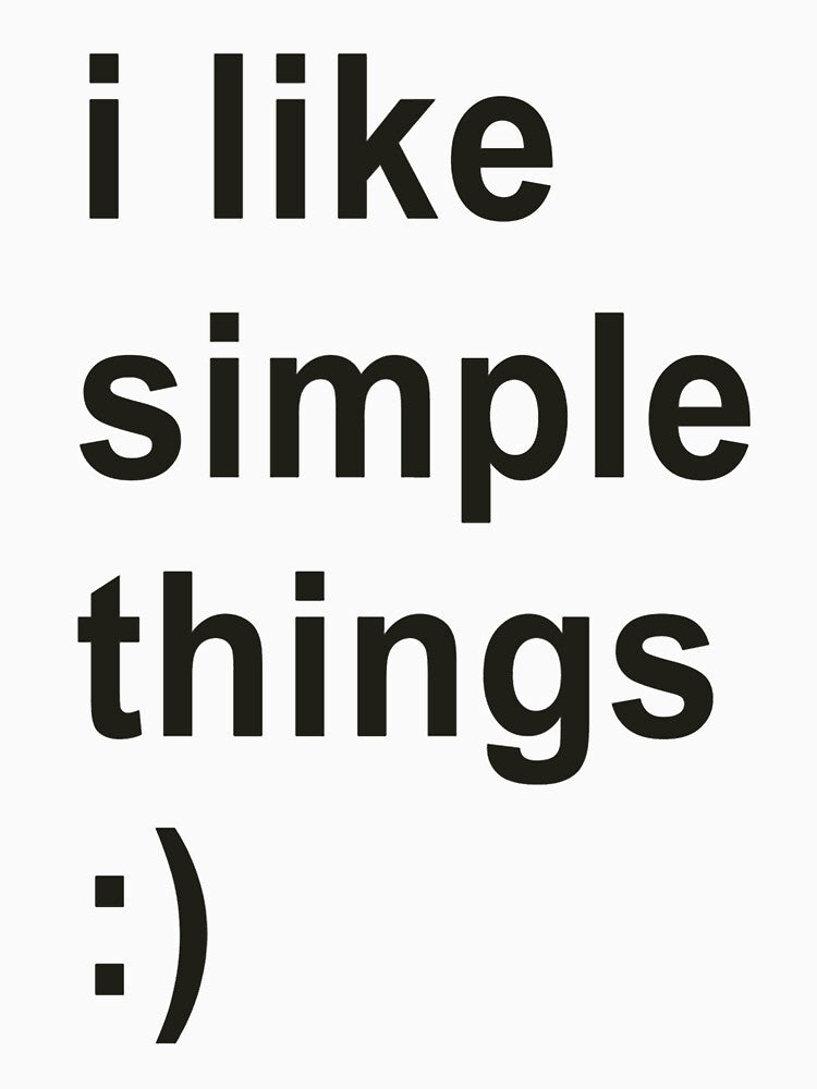 I Like Simple Things by Liselotteape
