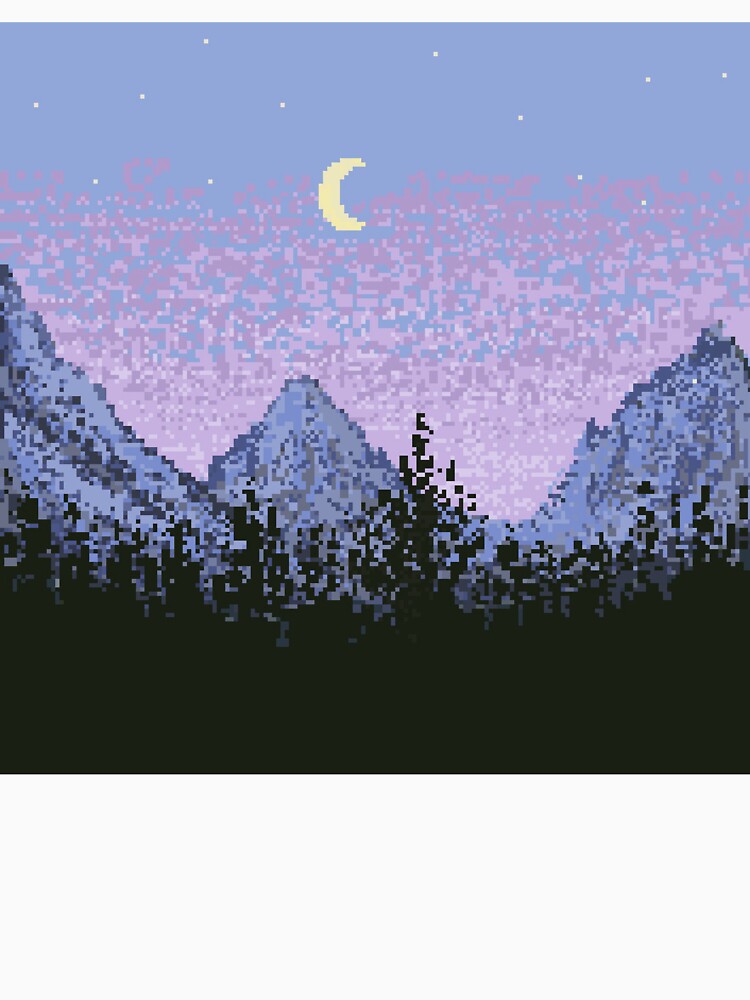 Moon mountain by ✨MoonBeampixels✨