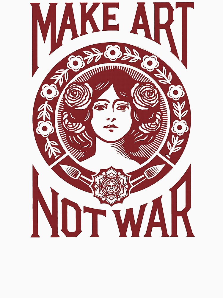 make art not war 8 by ermisvulkaya