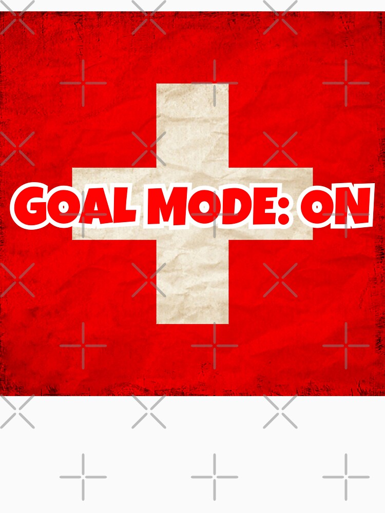 Switzerland Soccer Fan Shirt – GOALMODE: ON Football Tee by LovelyHappyGift