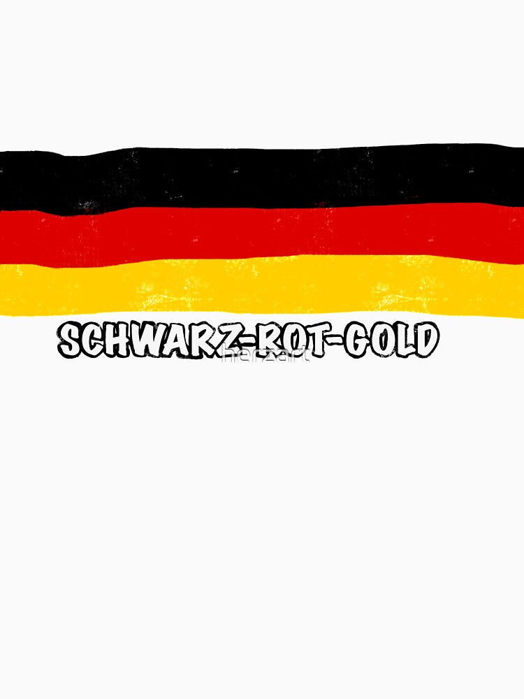 Schwarz Rot Gold Deutschland by herzart