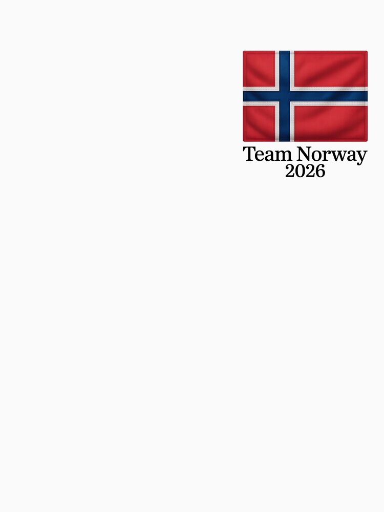 Team Norway 2026  Soccer Fan T-Shirt V17 by DBWStudios