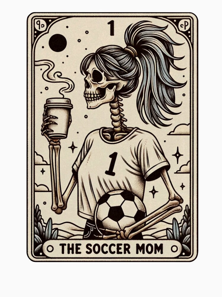 Soccer Mom Tarot Card by ElizabethMorri2