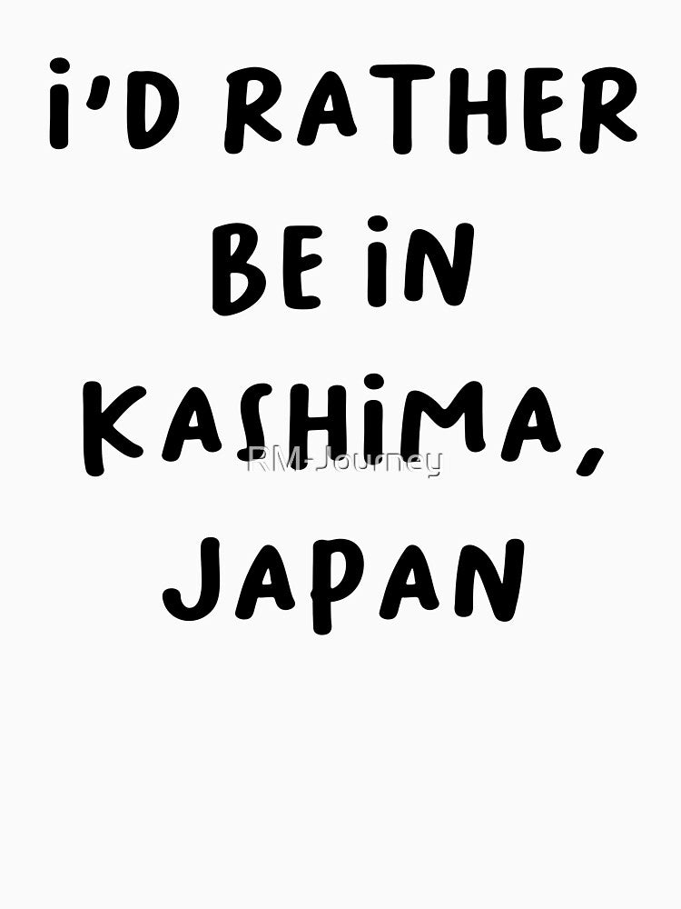 I'D RATHER BE IN KASHIMA, JAPAN | Handwritten Font by RM-Journey