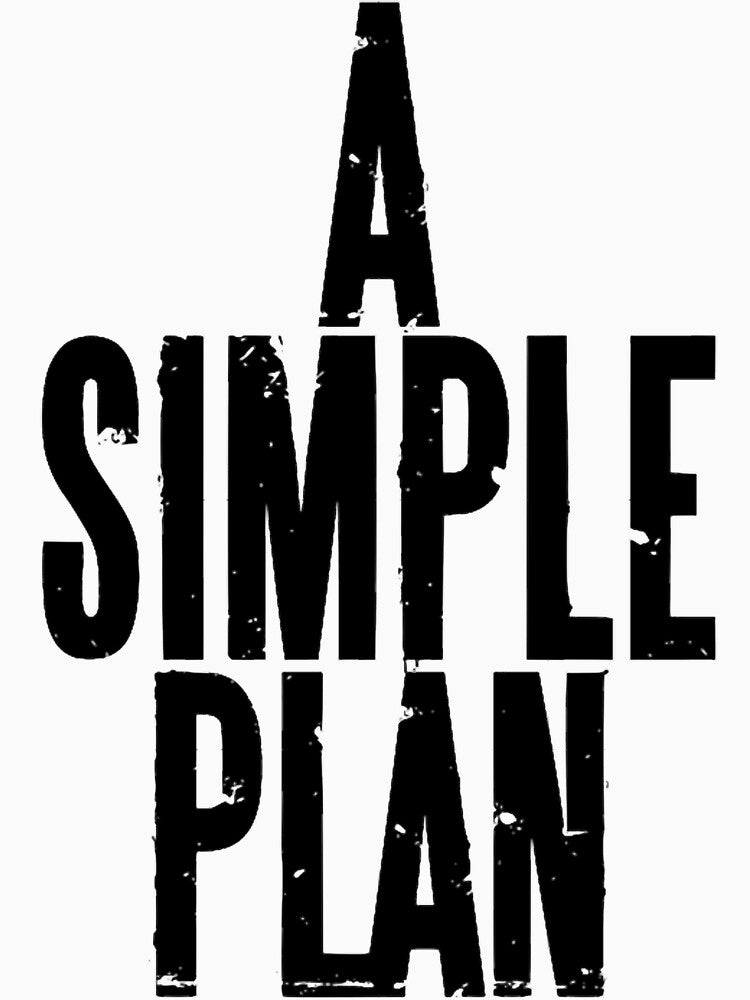 A Simple Plan, in black by TranquilCarv55