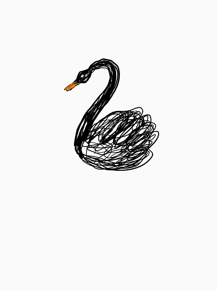 Swan Scribble 2.0 by SophSaysHi