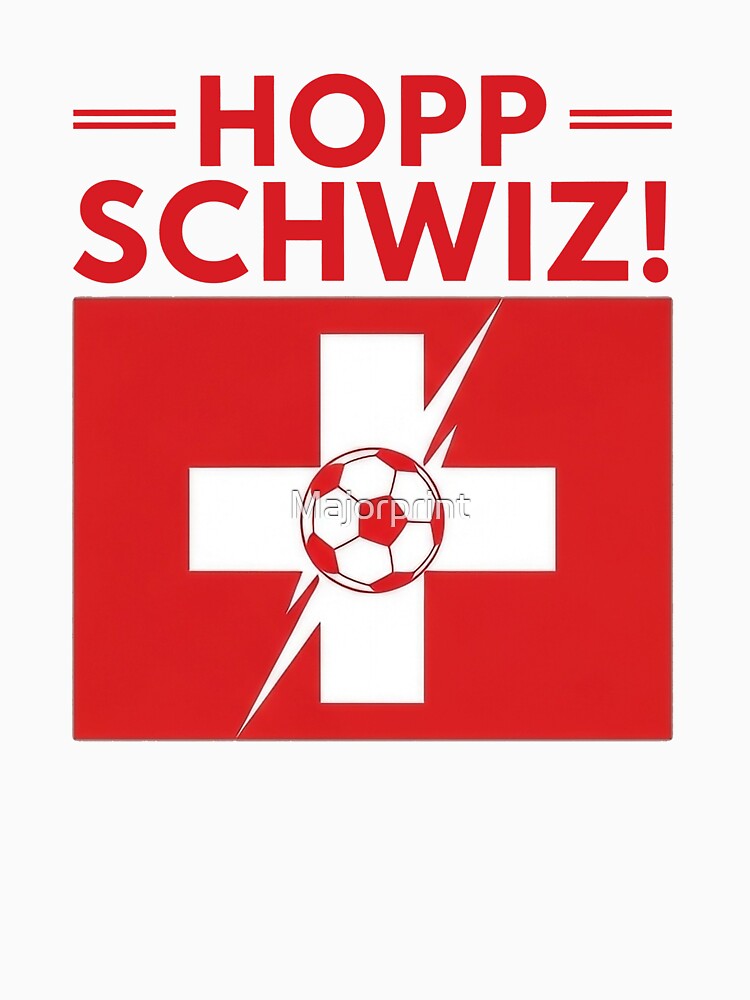 Dynamic Switzerland fan motif by Majorprint
