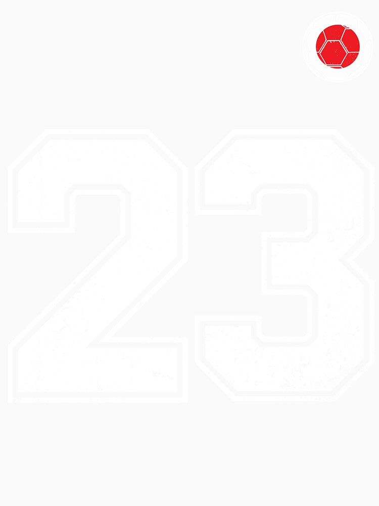 Japan Soccer Number 23 Vintage Sports Fan by LiviuGligoros