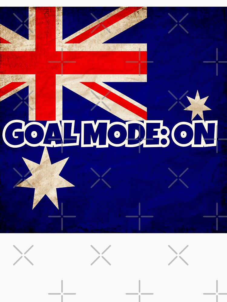 Australia Soccer Fan Shirt – GOALMODE: ON Football Tee by LovelyHappyGift