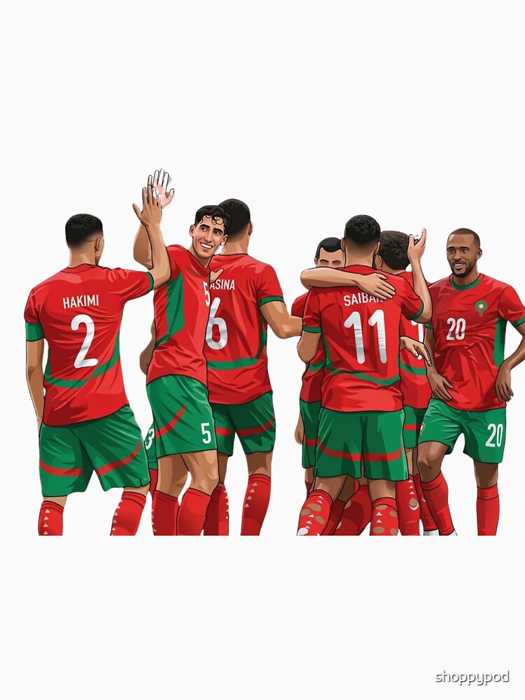 Morocco National Football Team by shoppypod
