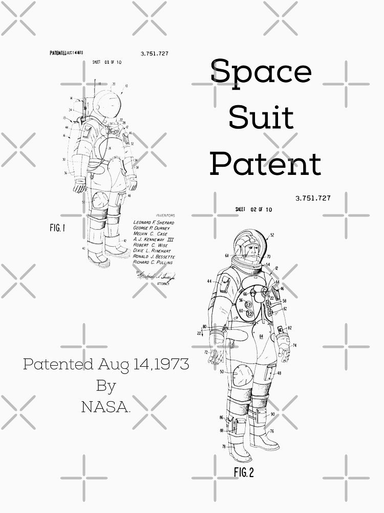 NASA Space Suit Patent (1973) by albix81
