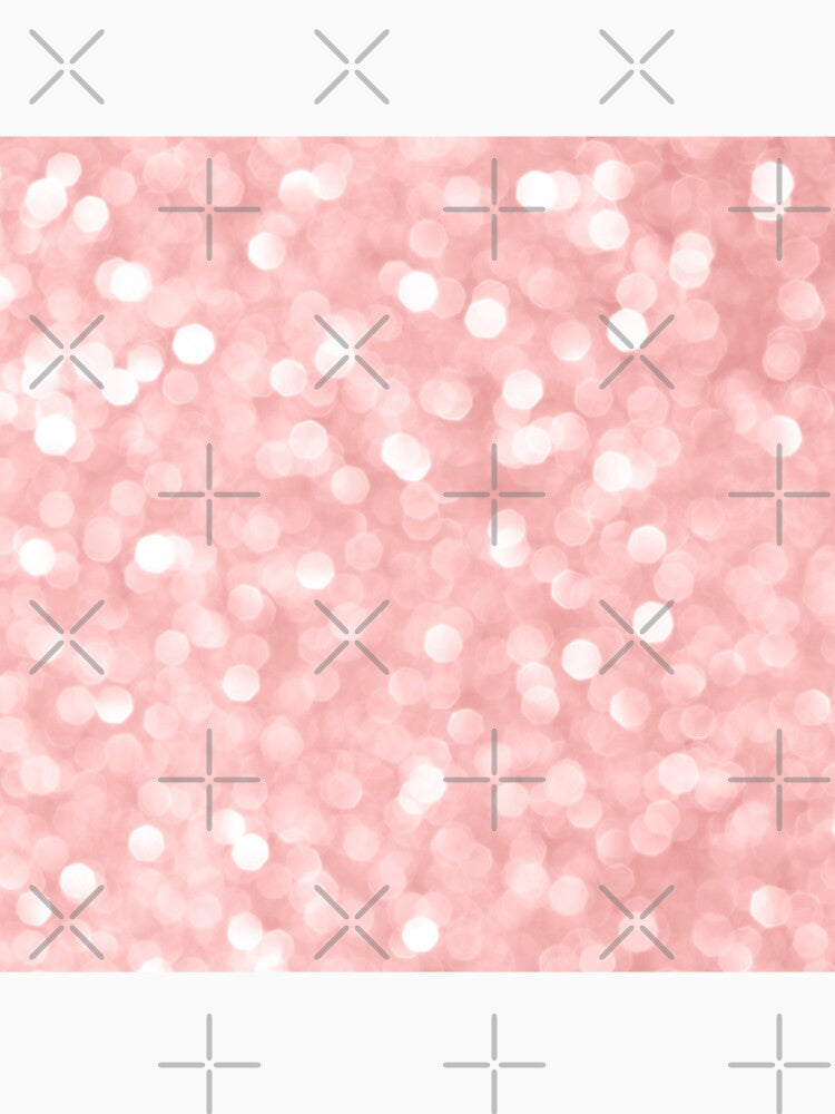 Blush Pink Faux Metal by MysticMarble