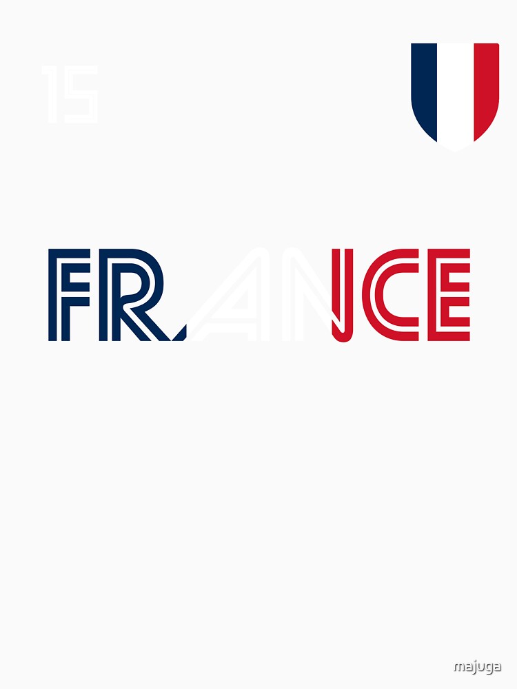 France Soccer Team French Flag football fan by majuga