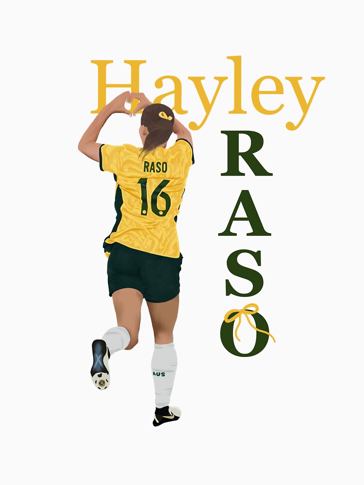 Hayley Raso Heart Celebration Matilda’s T-Shirt by PoppyseedStudios