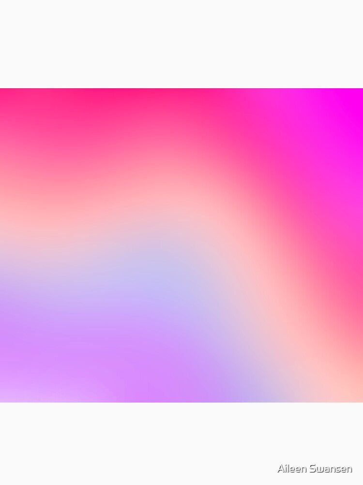 Pink Rainbow Gradient by Aileen Swansen