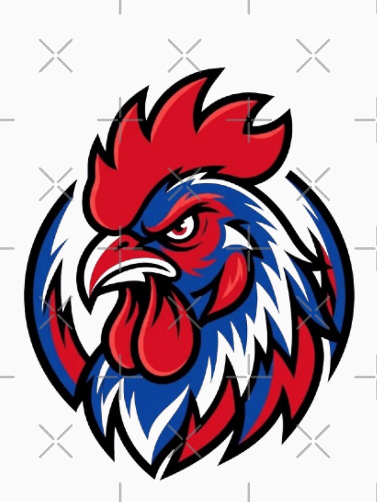 France Soccer Rooster - French Football Fan 2026 Gallic Coq by NewDesignFR
