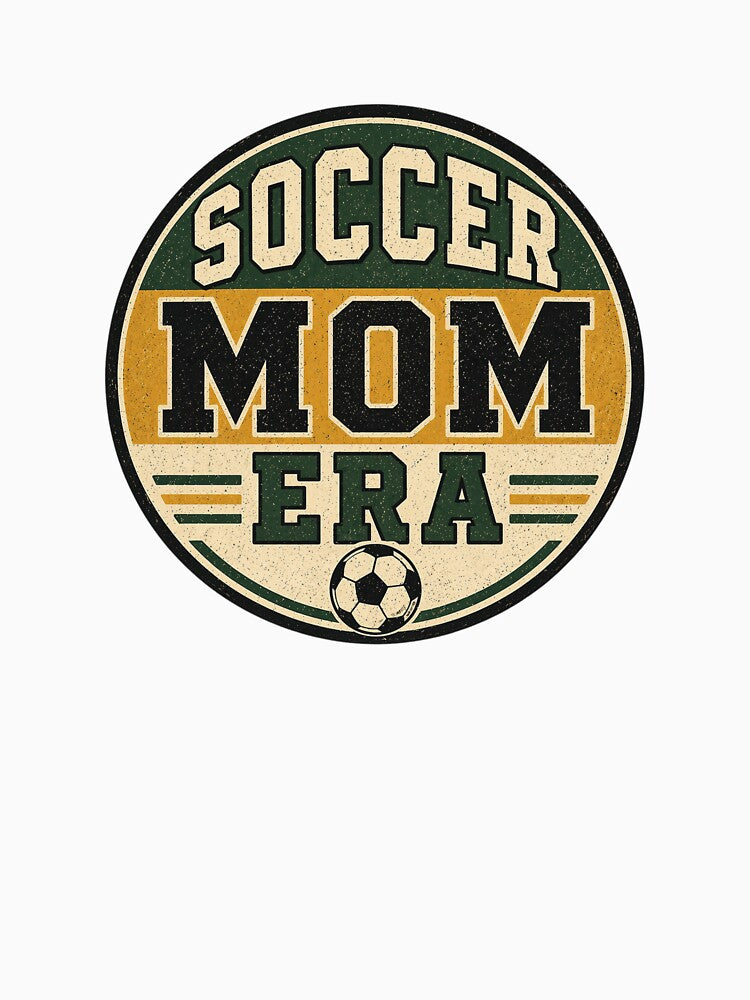 Soccer Mom Era Vintage Badge by EastEndTownie