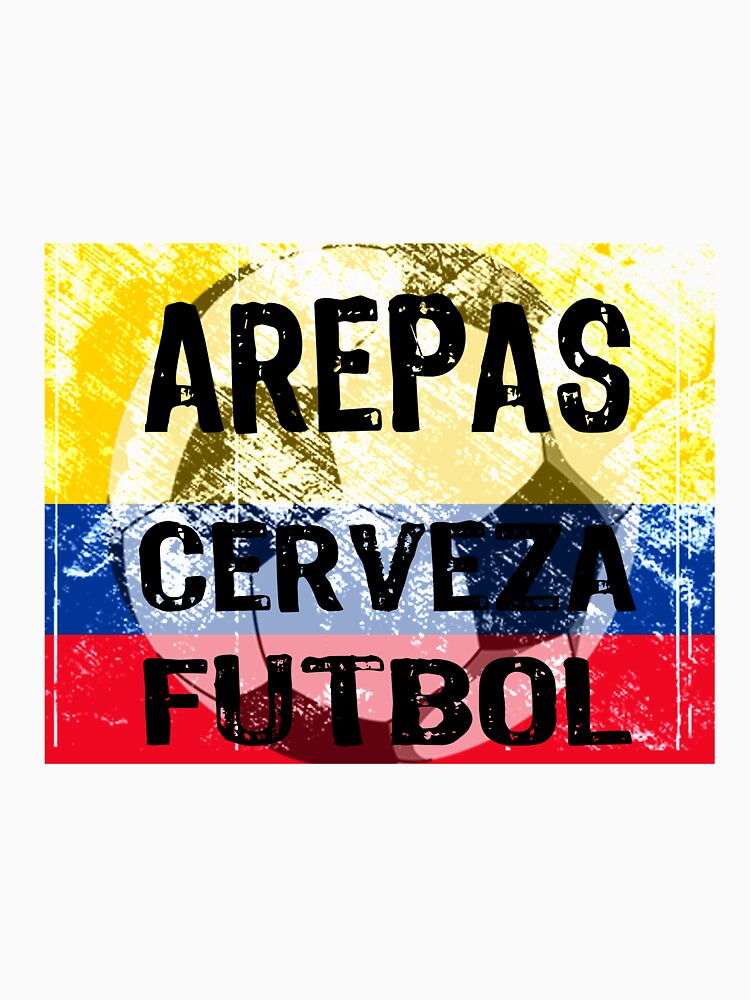 Arepas Cerveza Futbol Soccer Fan by CreativeStrike