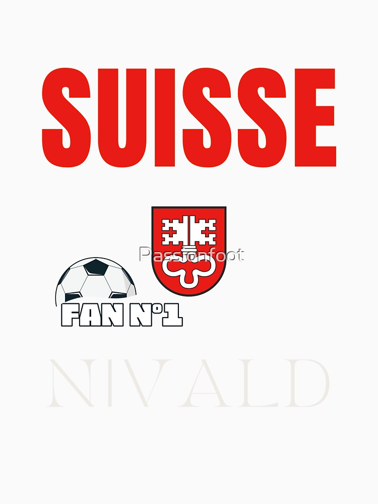 Fan Nivald Swiss football team-passion football by Passionfoot