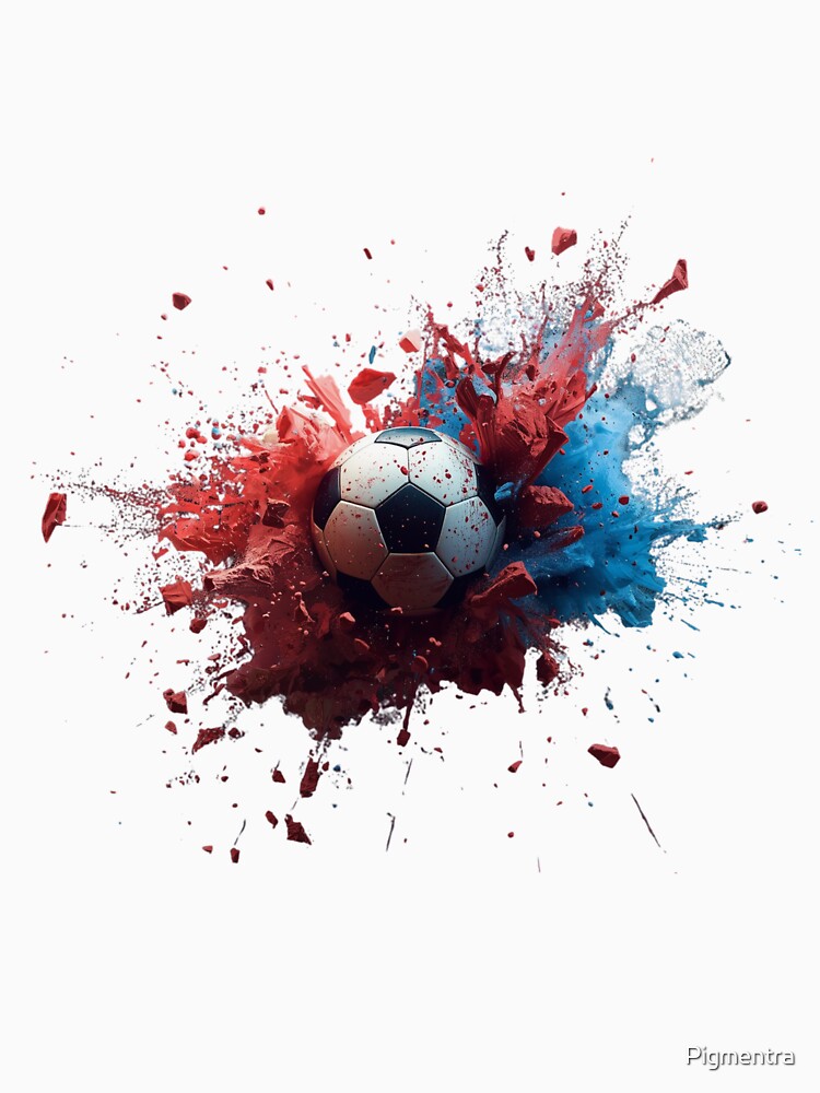 Explosive Soccer Impact – Game Day Football Design by Pigmentra