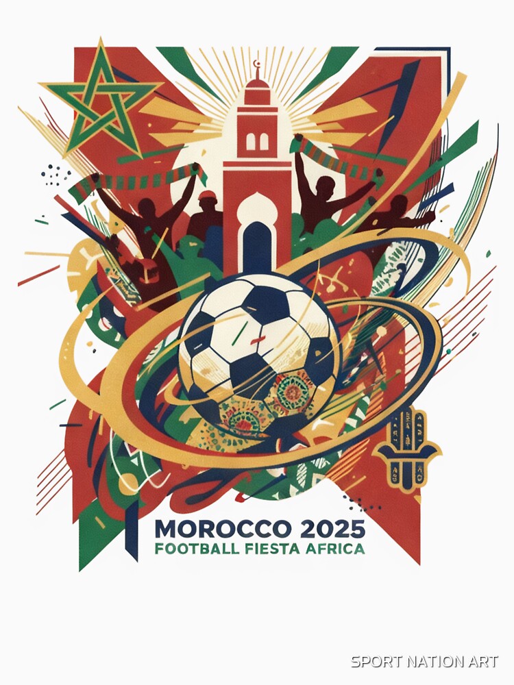 Morocco 2025 Football Fiesta Africa by SPORT NATION ART