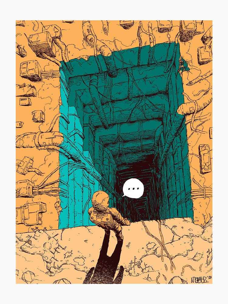 Brutalist Abyss - Colored by Marts Manlutac