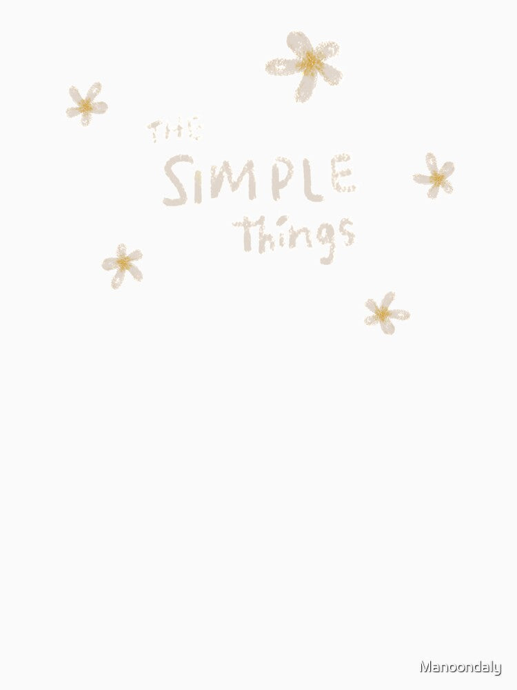 The simple things | Little Flowers by Manoondaly