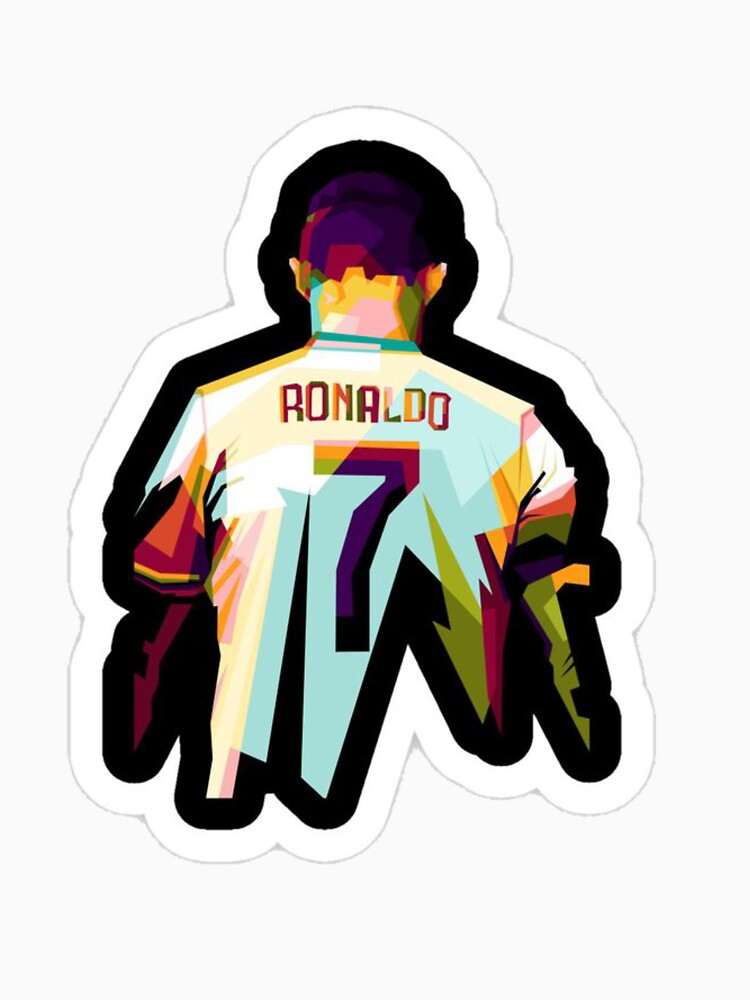 "Iconic Ronaldo Sticker: Celebrate the Legend" by FilipVrankovic