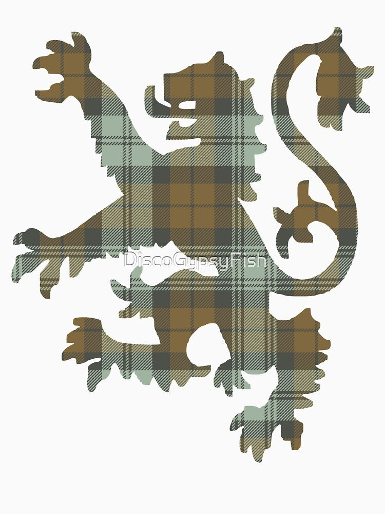 Black Watch Weathered Tartan by DiscoGypsyFish