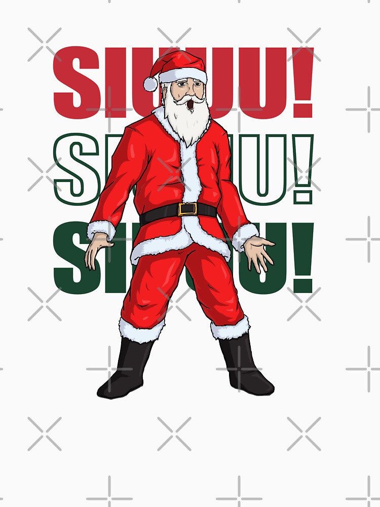 Santa Ronaldo goal celebration siuuu by Jokel-art