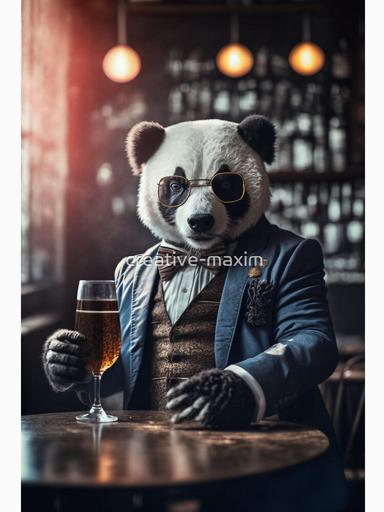 Business & Booze: The Corporate Bear's Secret to Unwinding by creative-maxim