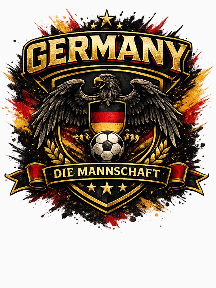 Germany Die Mannschaft Football Fan Design by EMYWAMZGLOBAL