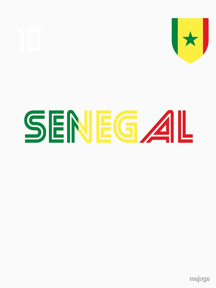 Senegal Soccer Team Senegalese Flag football fan by majuga