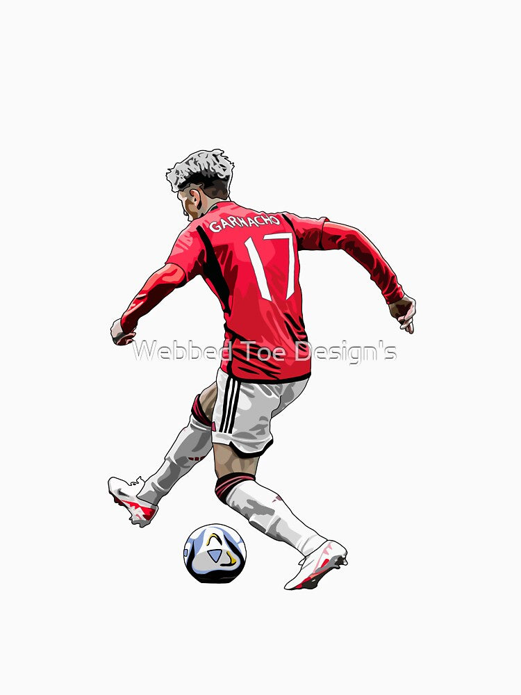 Alejandro Garnacho by Webbed Toe Design's
