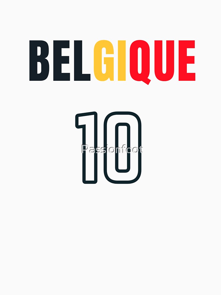 Supporter partriote of Belgium-passion football by Passionfoot