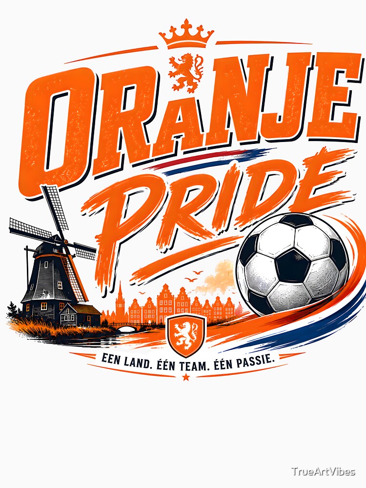 netherlands national team, eredivisie, dutch soccer fans, orange army, dutch football by TrueArtVibes