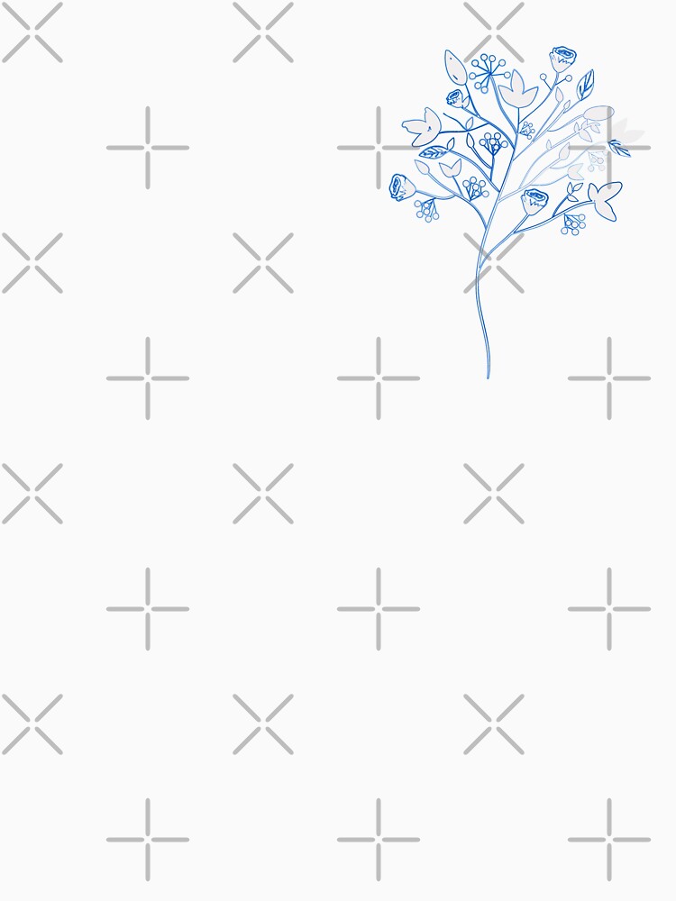 Sketched Tree - Blue by abusygirl