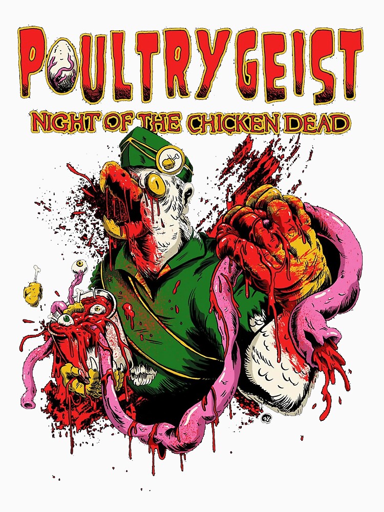 Poultrygeist: Night of the Chicken Dead Horror Movie Birthday by Zimmerman6292