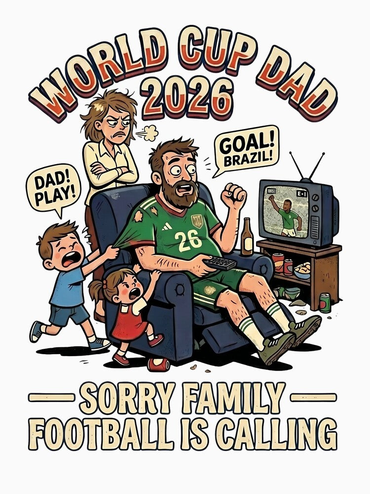 World Cup Dad 2026 Shirt by Pawline Studio
