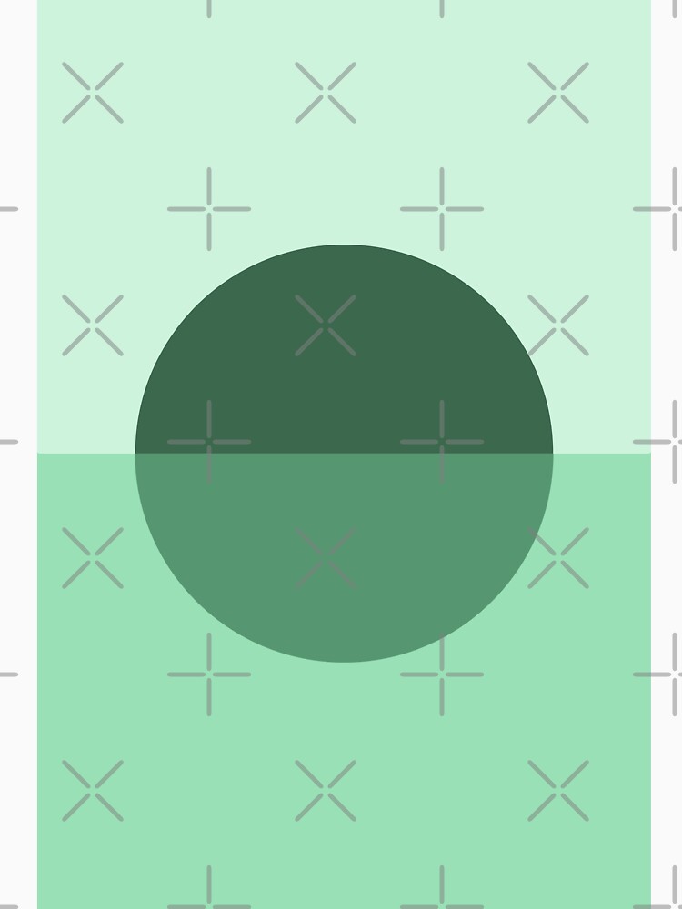 Modern Pop - Semi Circles - Green by Sweetie Spicy