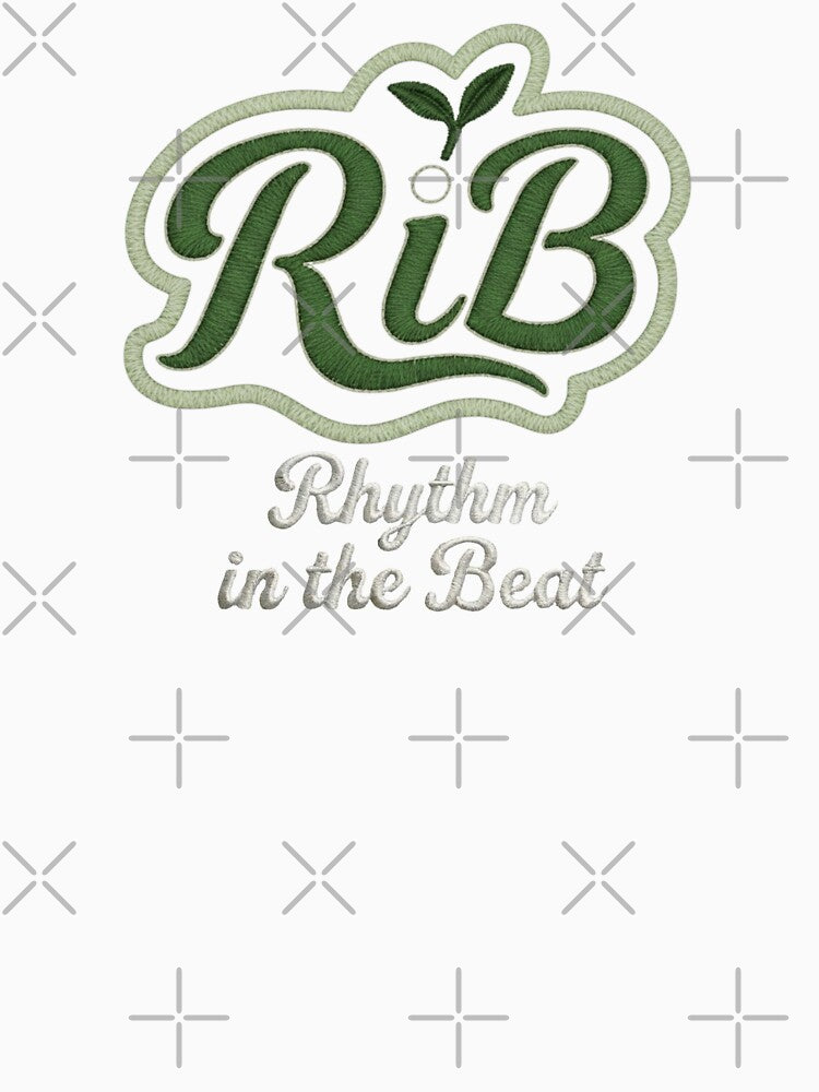 Organic RiB Faux-Embroidered Urban Forest Logo by Rib-Brand