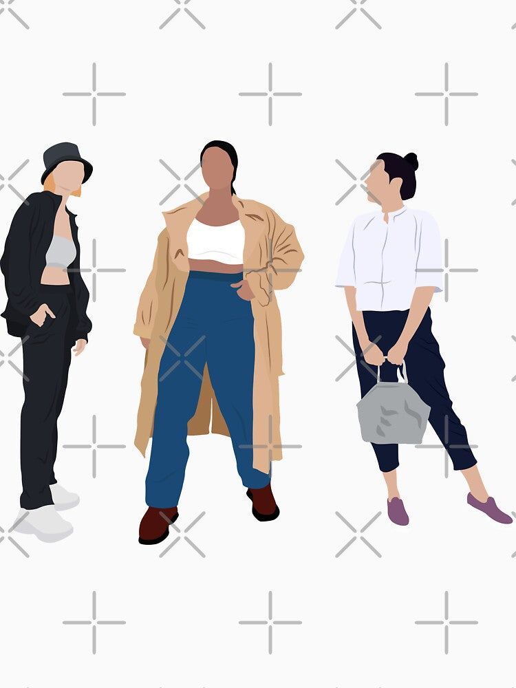 Female street fashion illustration by AlehSkvartsou