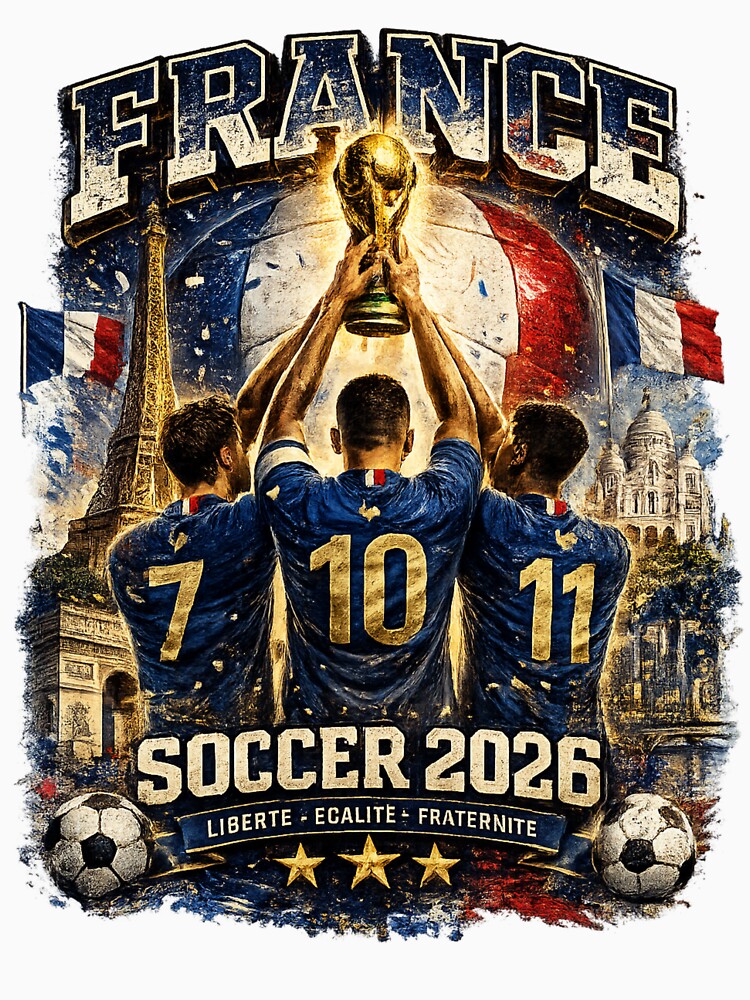 France Soccer 2026 Shirt – French Football Fan Gift by UrbanPrintVibes