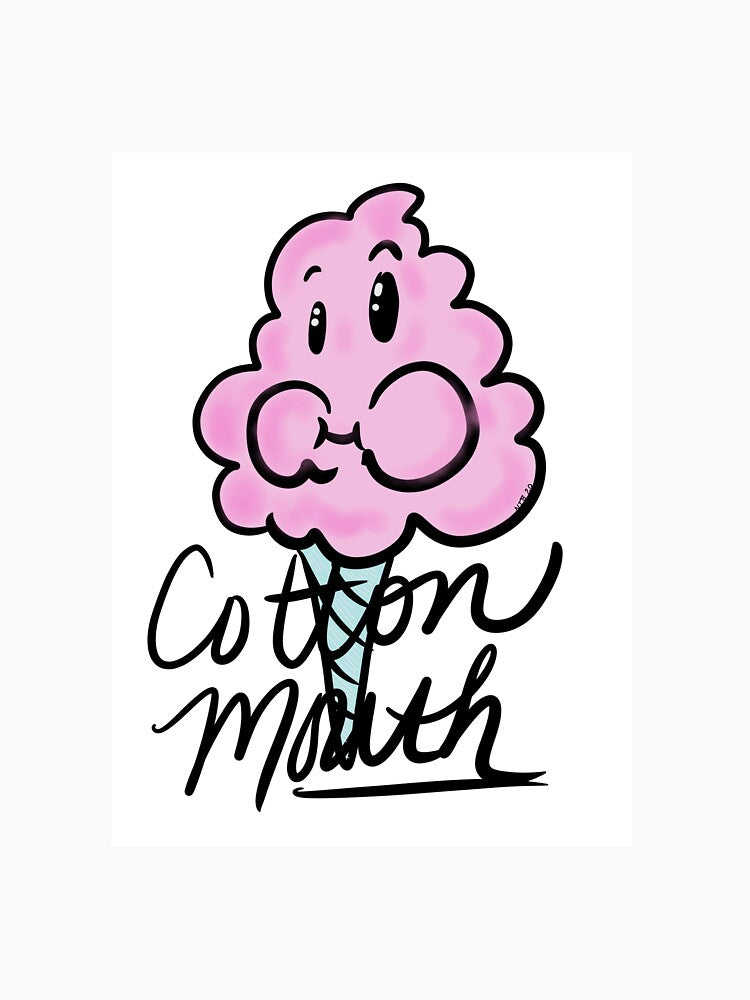 Cotton mouth cotton candy by Nikolecreations