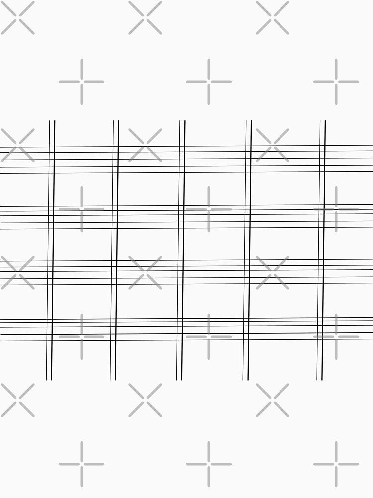 Black Lines Pattern by BeccaKenDesigns